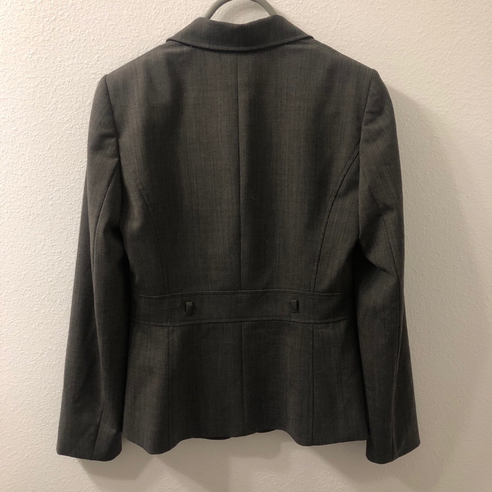 Alex Marie gray blazer size 4 - Picture 6 of 6